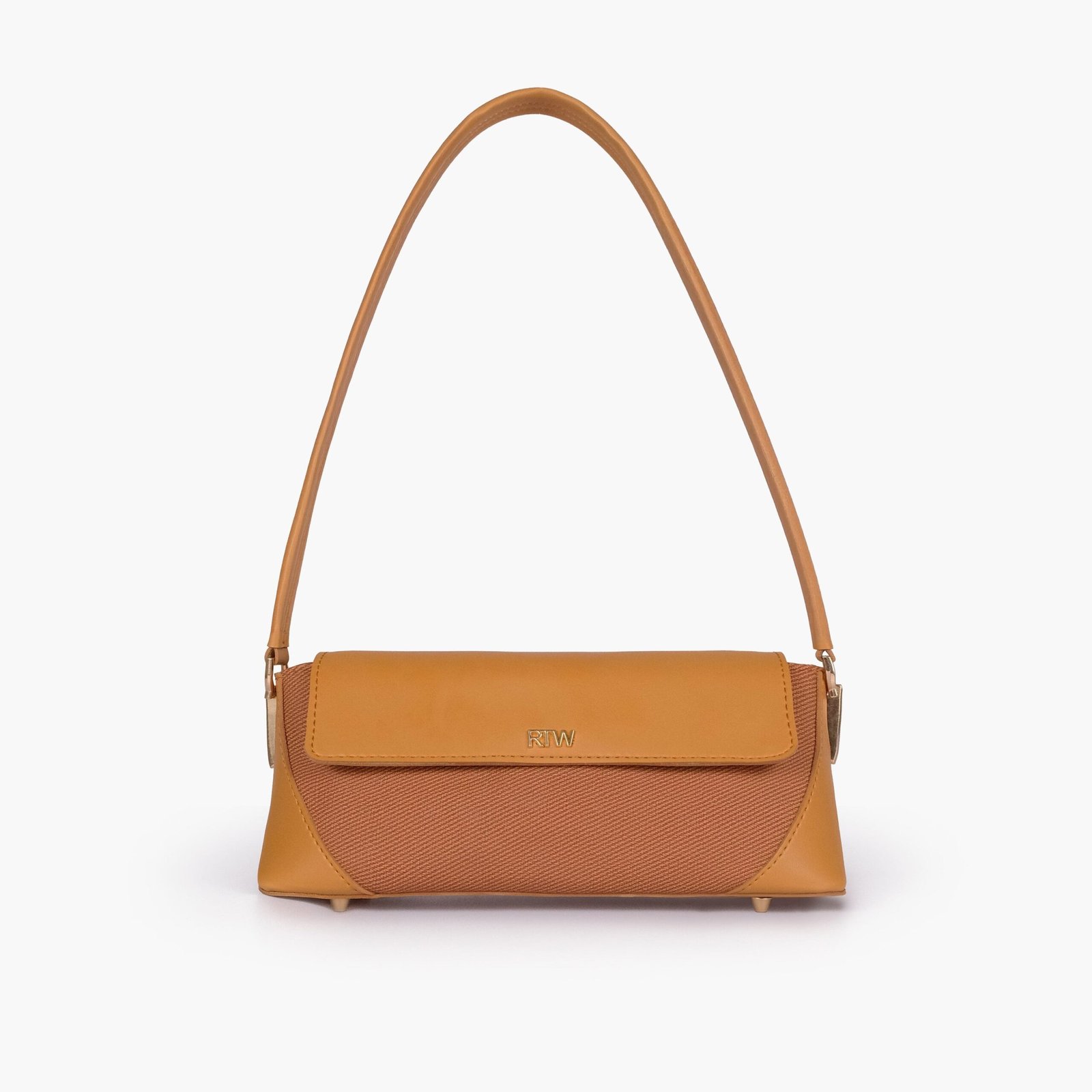 BSB-02-01.jpg Mercura Mustard baguette shoulder bag - Image 1