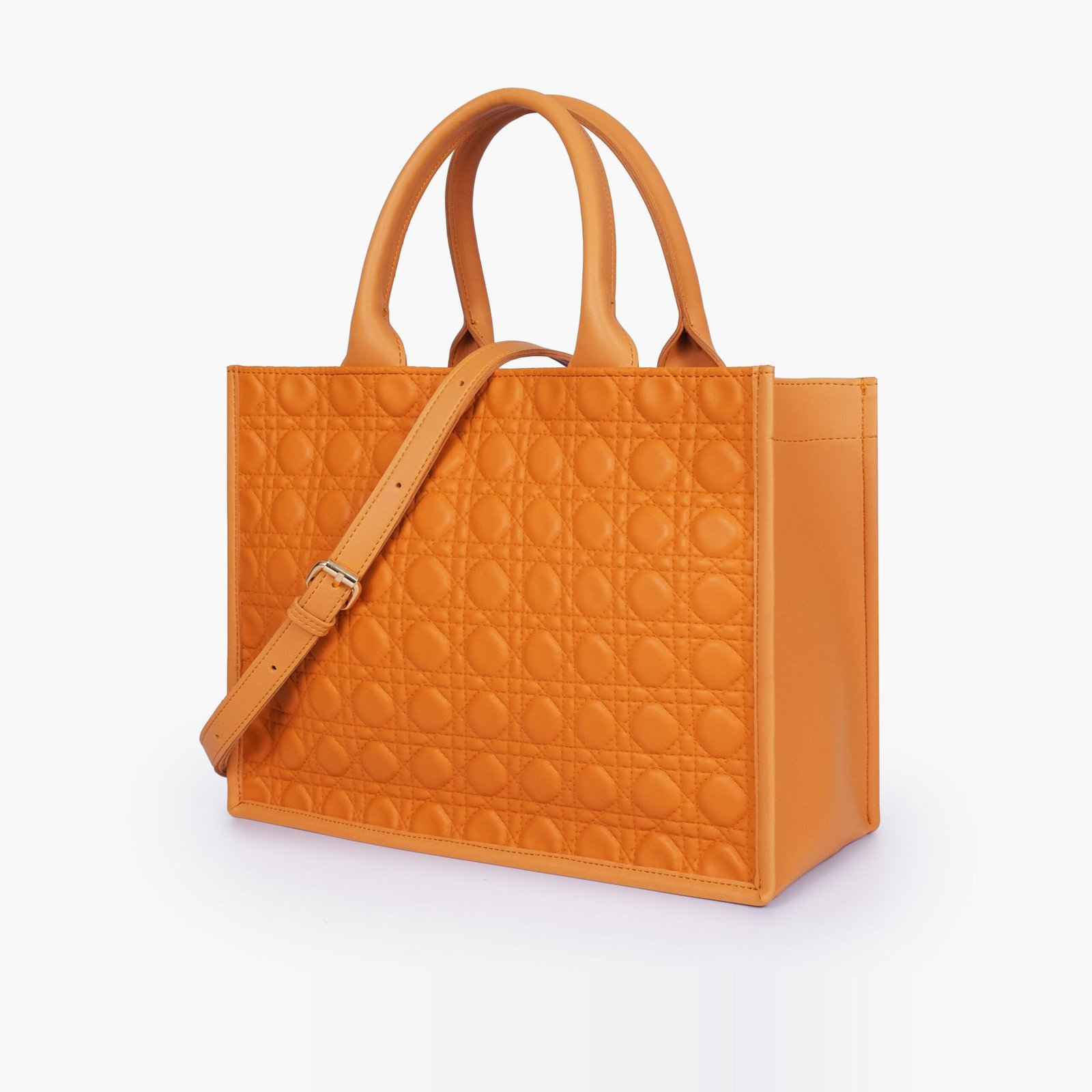 BTB-04-01.jpg Mercura Mustard box tote bag - Image 1