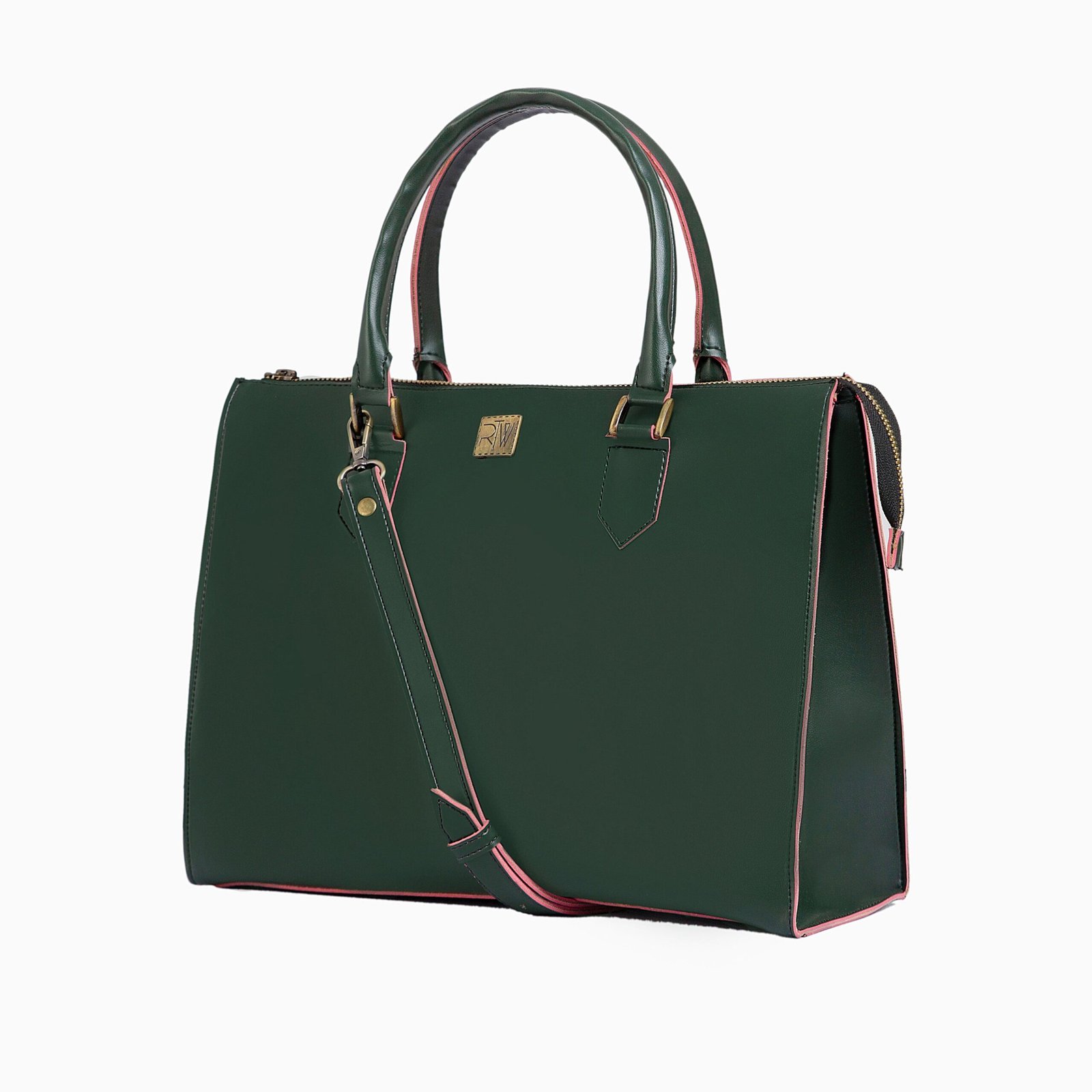 CKTS-03-01.jpg Mercura Army green workplace handbag - Image 1