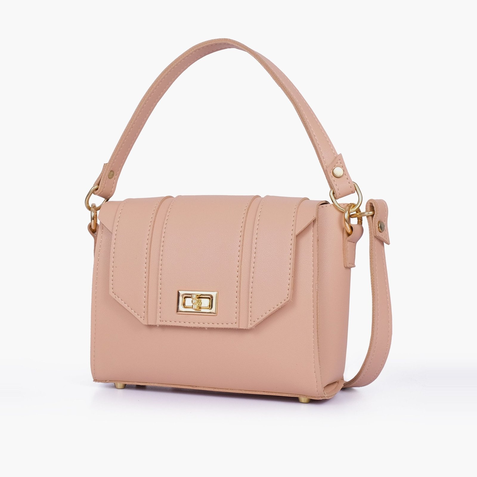 CTC-07-01.jpg Mercura Peach compact top-handle cross-body bag - Image 1