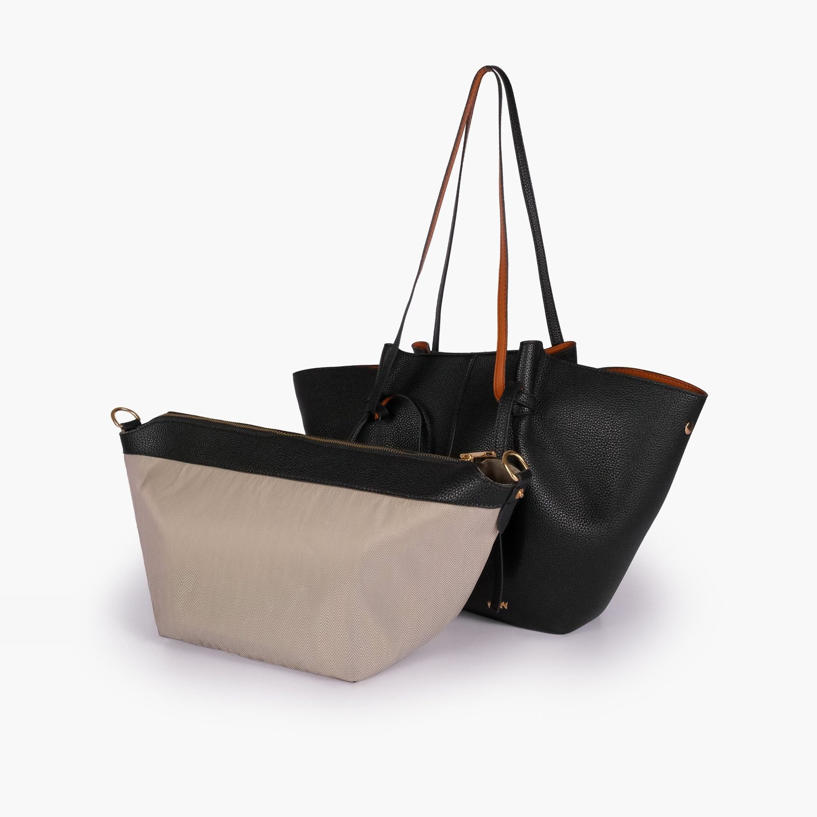 EWT-01-01.jpg Mercura Black everyday wing tote - Image 1