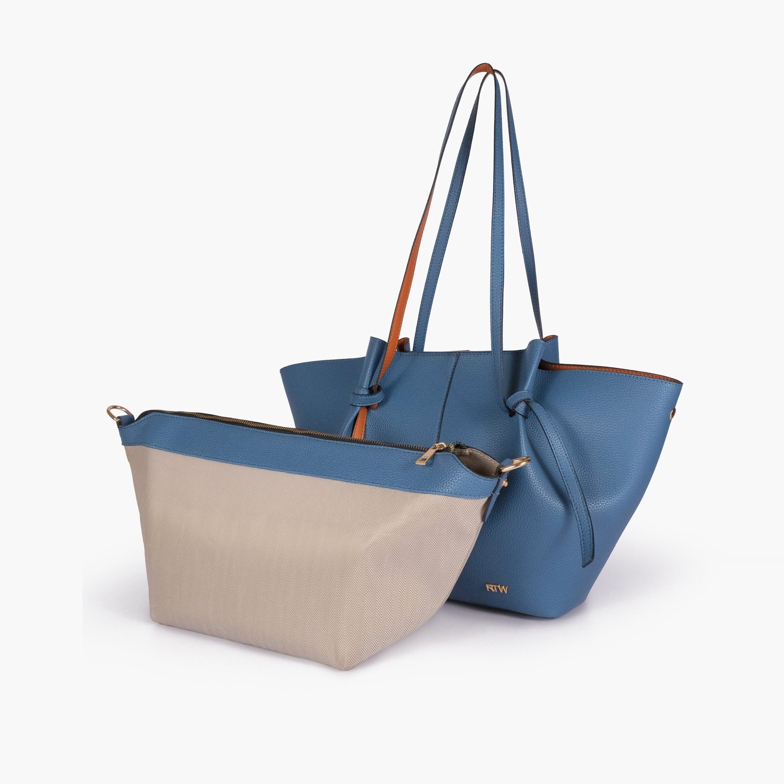 EWT-02-01.jpg Mercura Blue everyday wing tote - Image 1