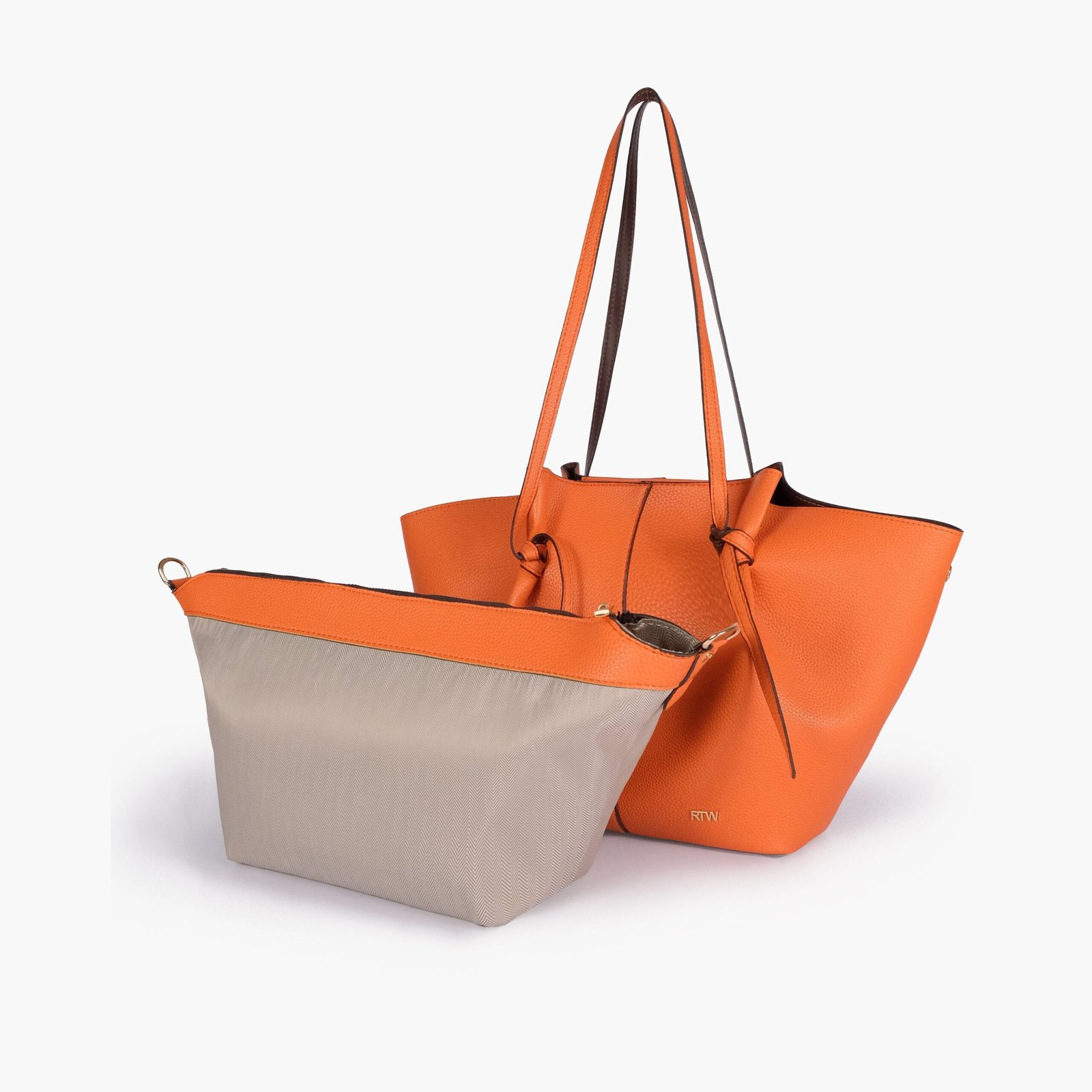 EWT-07-01.jpg Mercura Orange everyday wing tote - Image 1