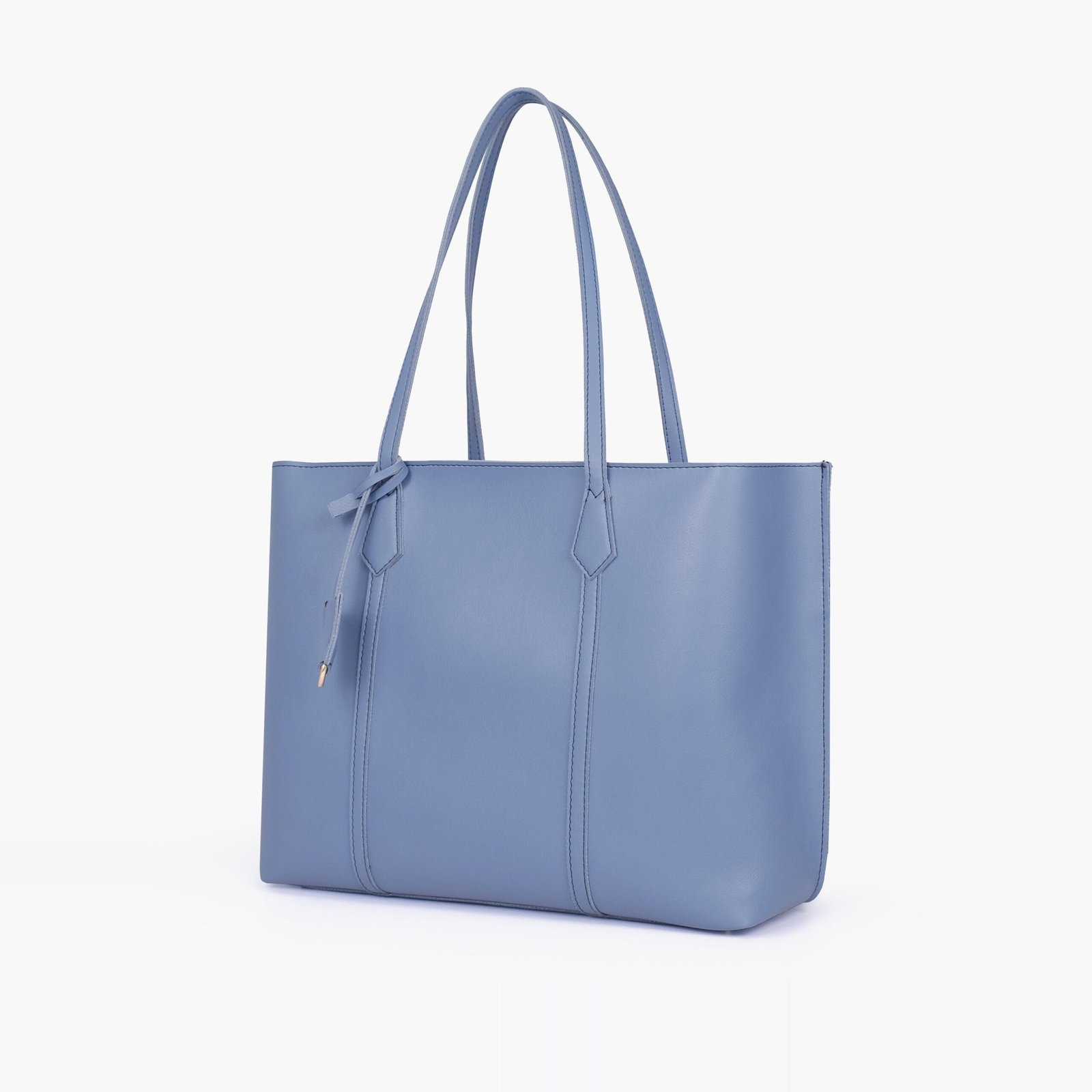 LET-01-01.jpg Mercura Sky blue luxe everyday tote - Image 1