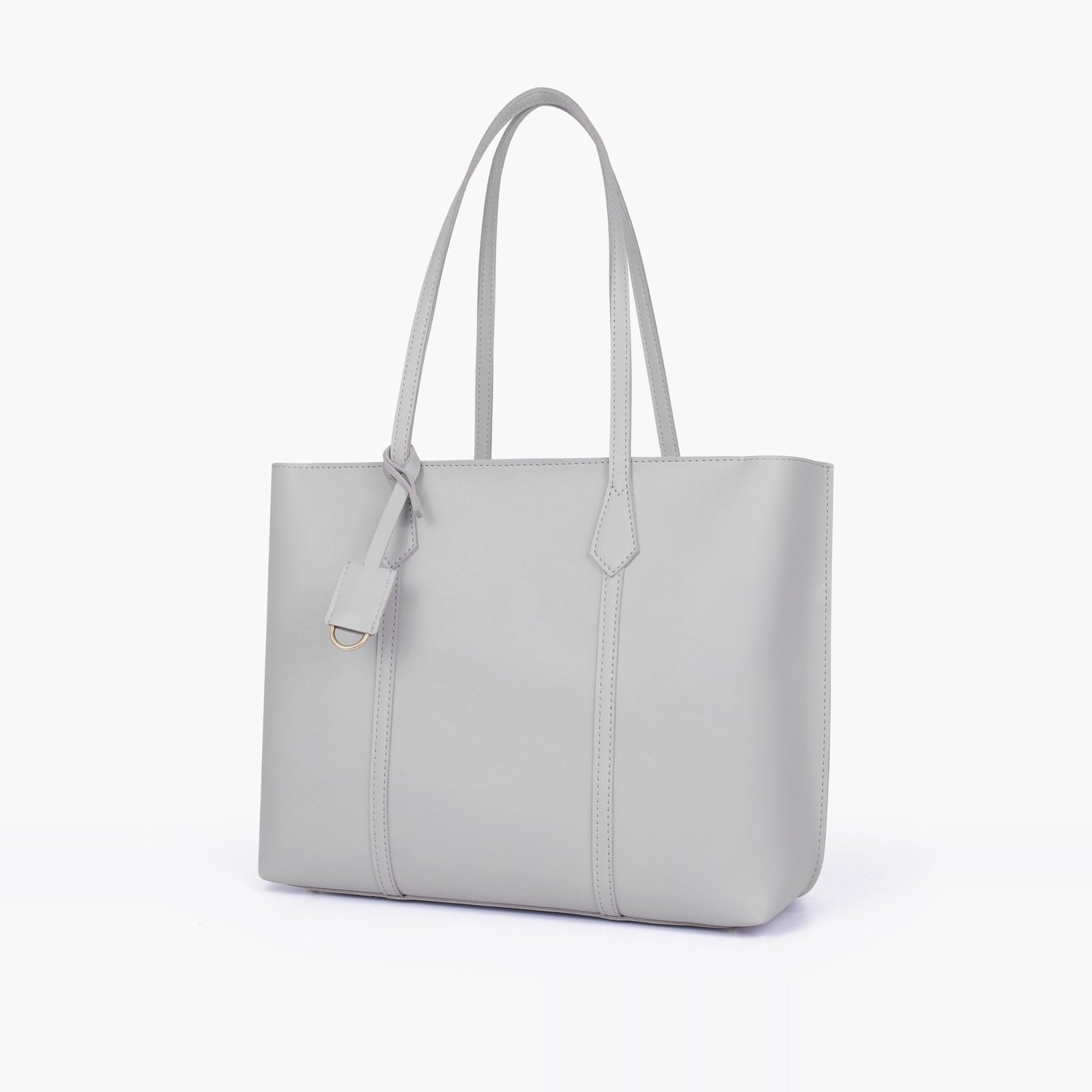 LET-09-01.jpg Mercura Grey luxe everyday tote - Image 1