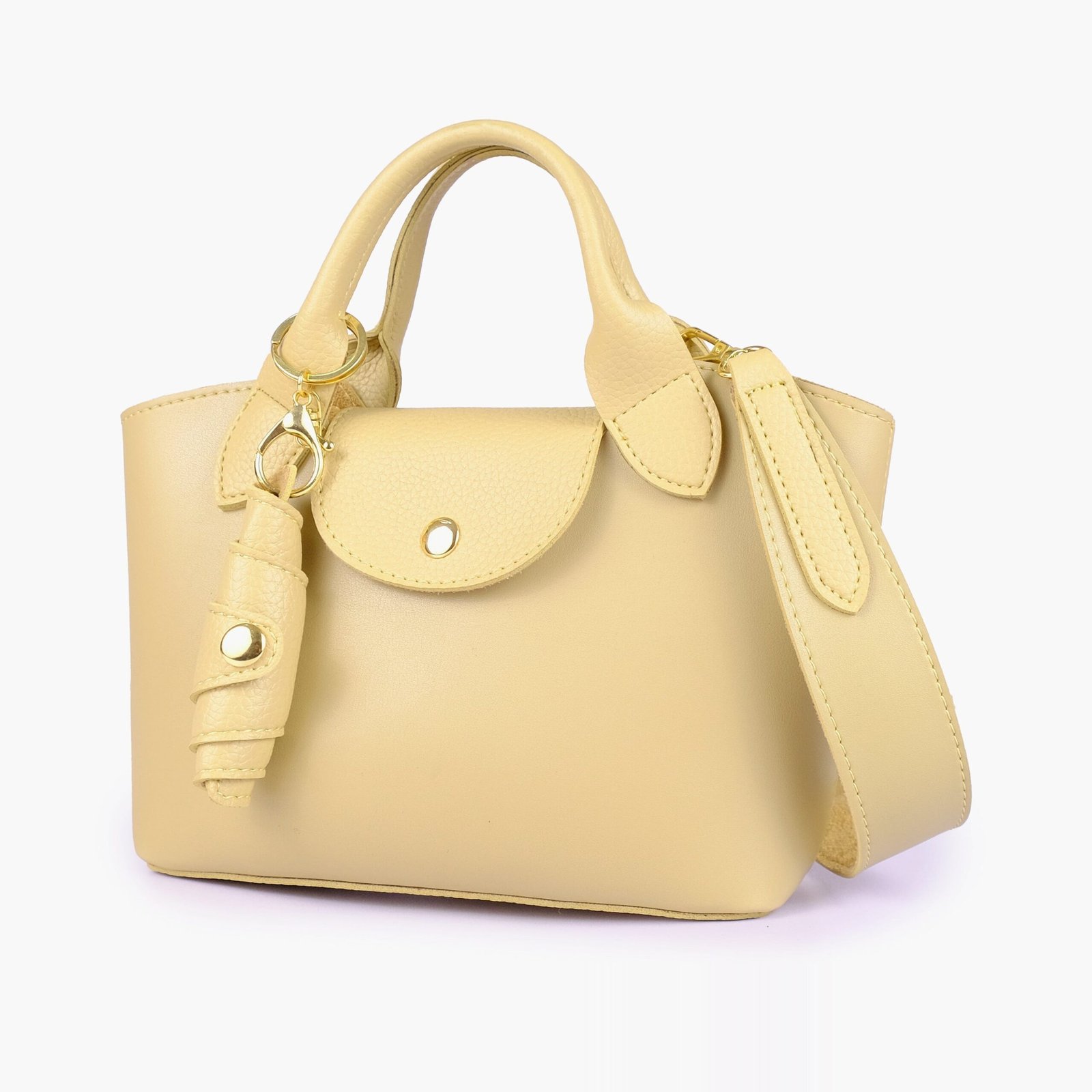 MTH-02-01.jpg Mercura Off-white mini top-handle tote bag - Image 1