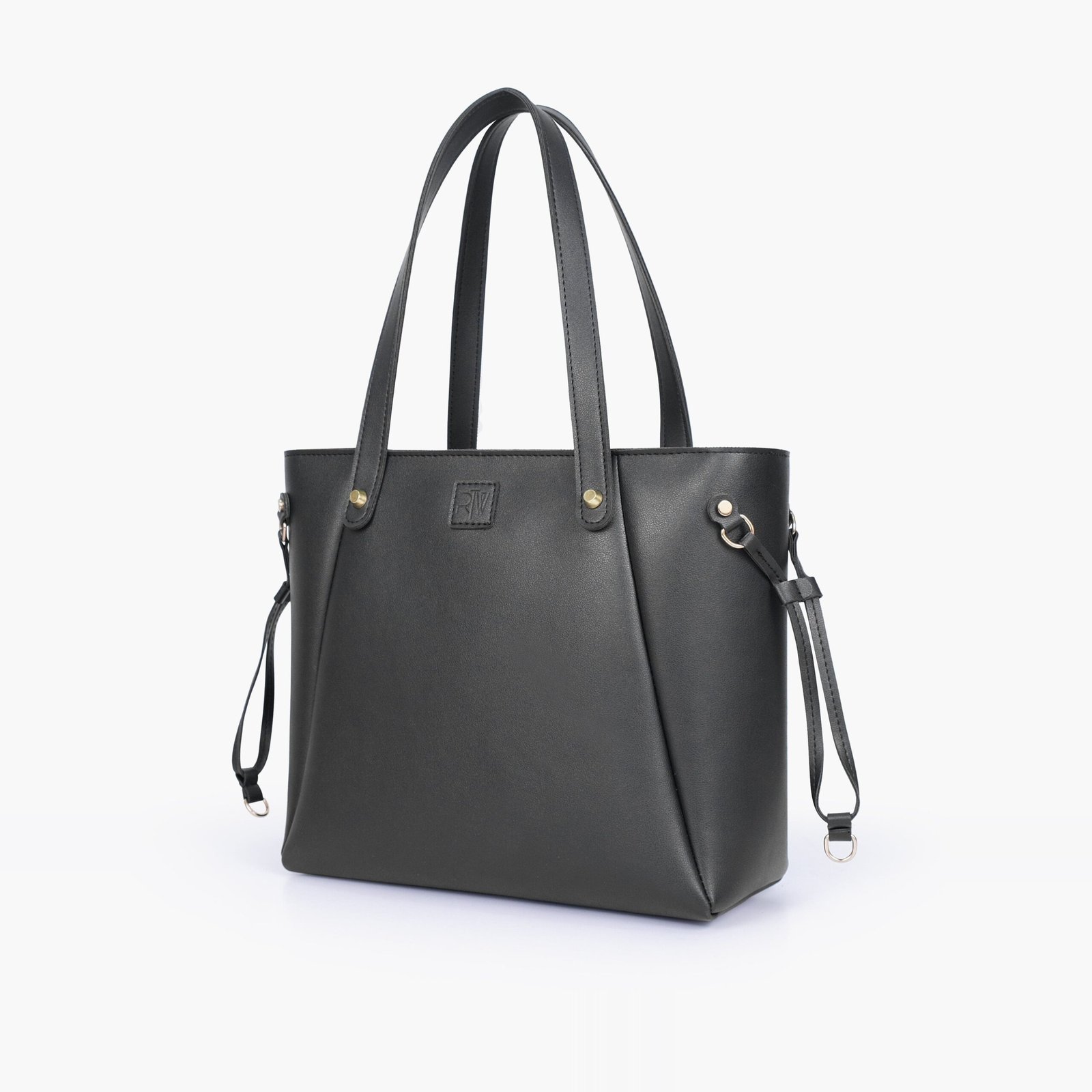MTT-04-01.jpg Mercura Black minimalist tote - Image 1