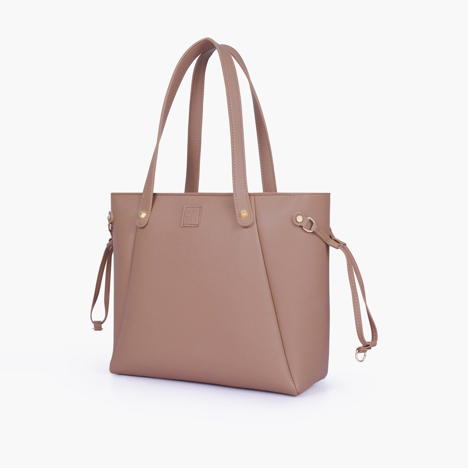 MTT-05-01.jpg Mercura Brown minimalist tote - Image 1