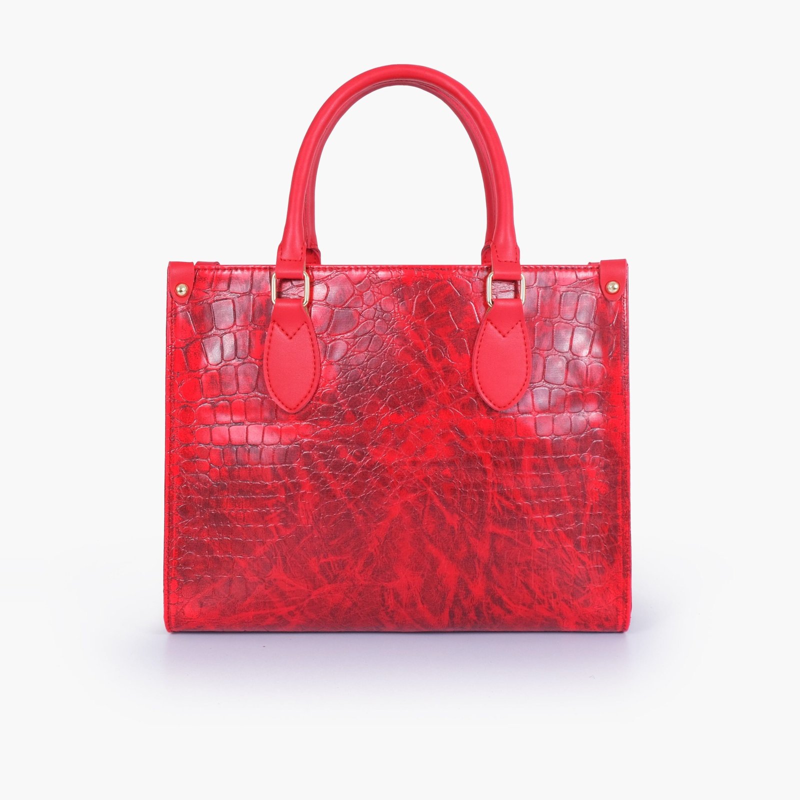 OTG-02-01.jpg Mercura Red on-the-go crocodile handbag - Image 1