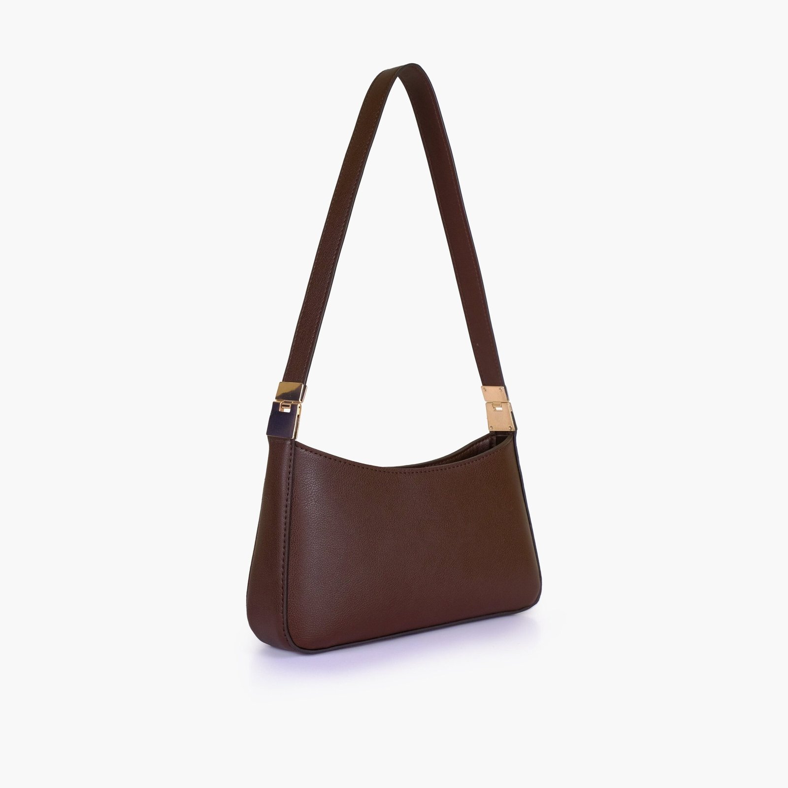SSE-01-01.jpg Mercura Dark brown small shoulder bag - Image 1