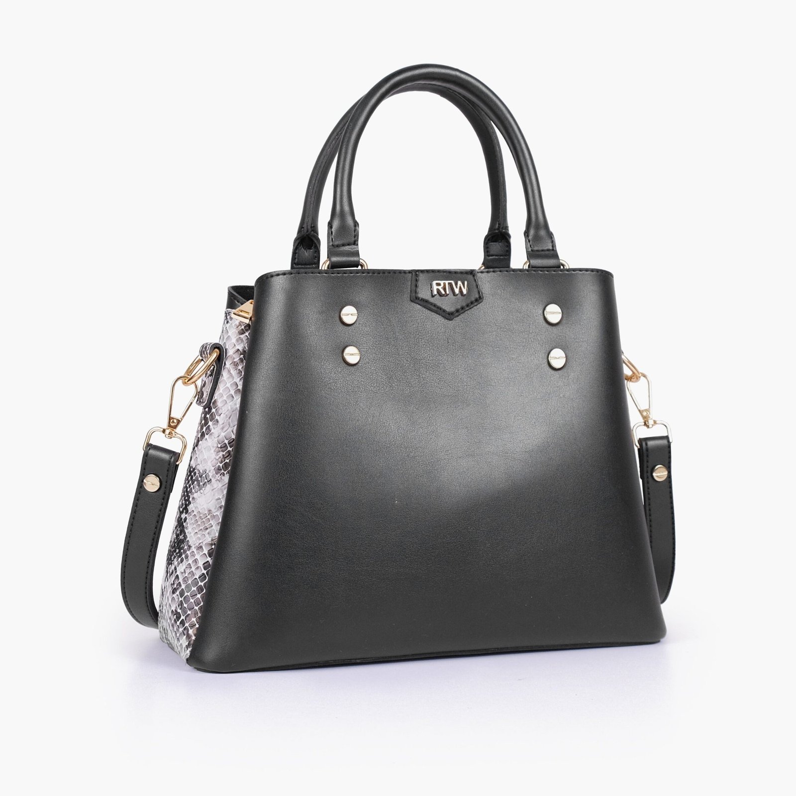 TDT-02-01.jpg Mercura Black the daily tote bag - Image 1