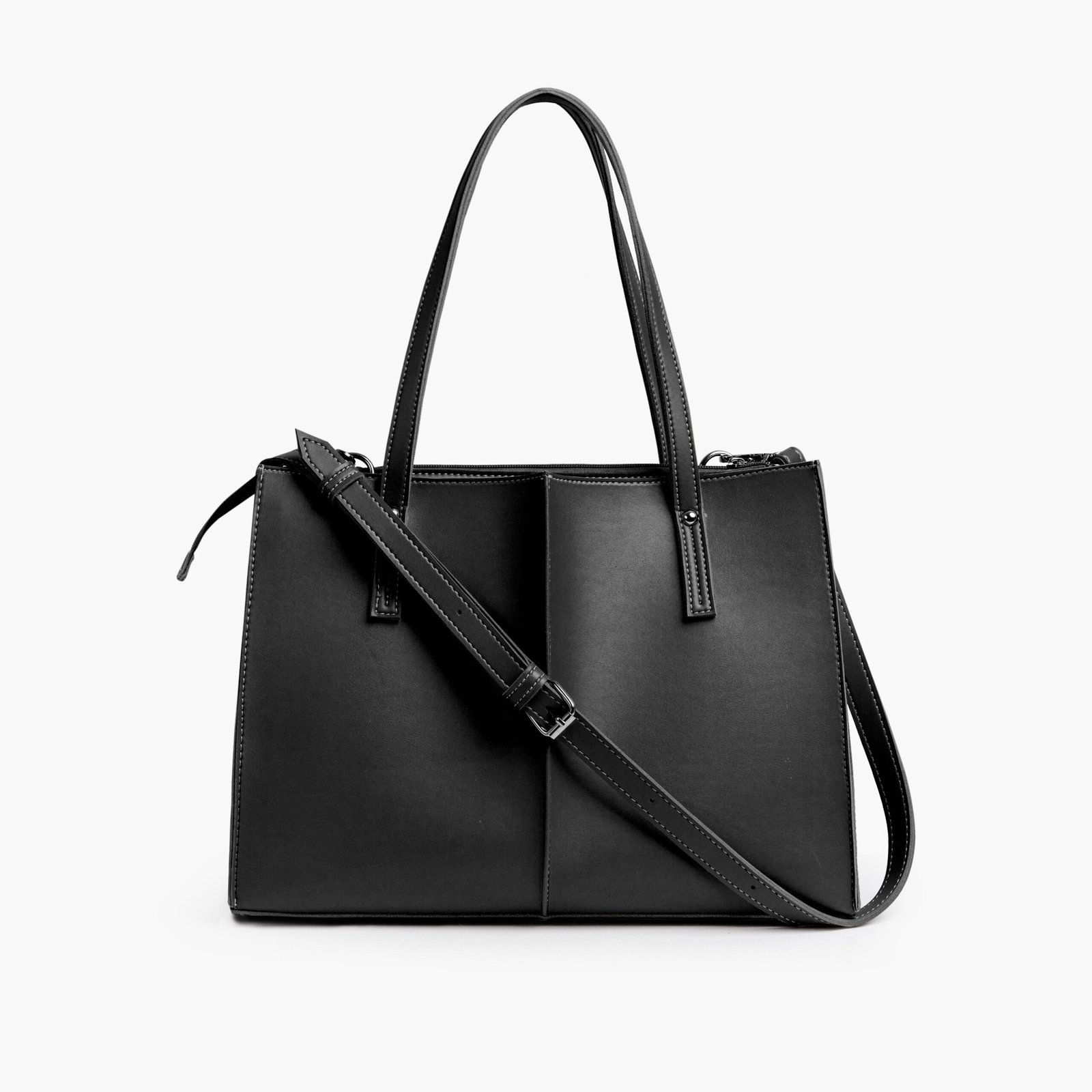 WTB-06-01.jpg Mercura Black work tote bag - Image 1