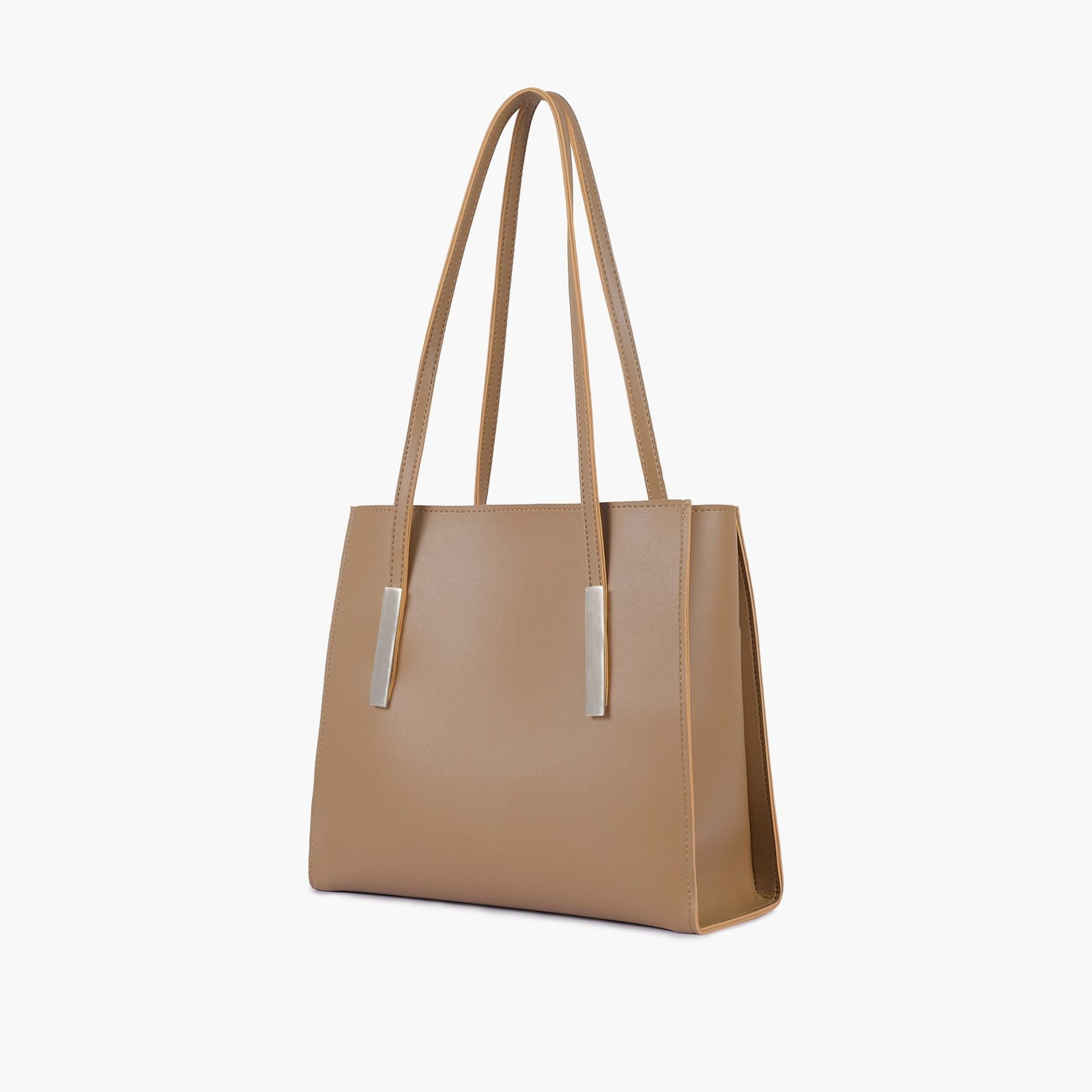 ZSB-07-01.jpg Mercura Coffee zipper shoulder bag with long handle - Image 1