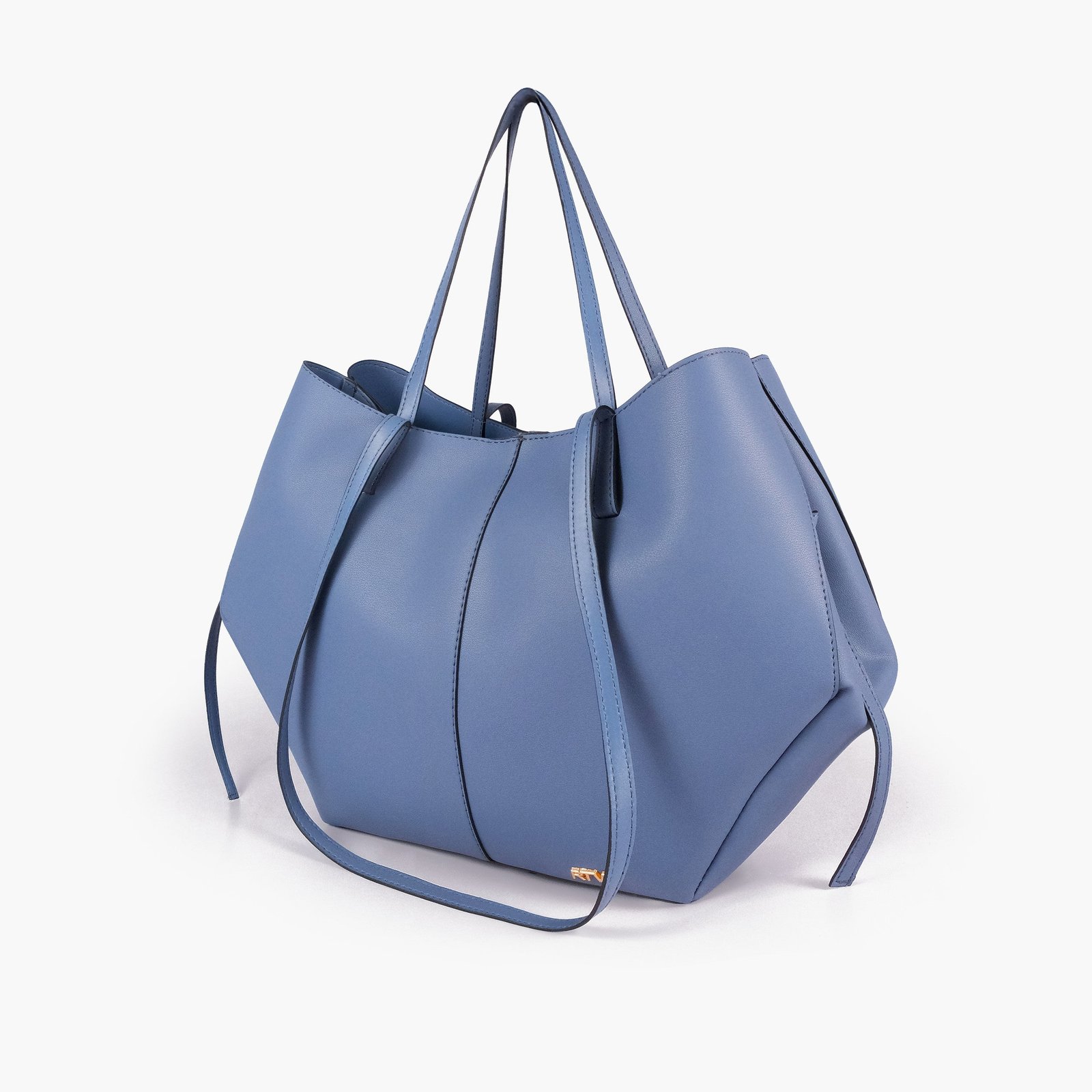 download_2610133c-9550-4108-815d-9bc32d1ffca1.jpg Mercura Sky blue atelier tote - Image 1